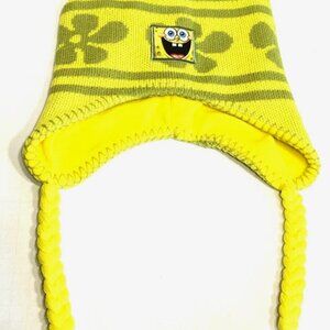 SpongeBob SquarePants 2012 Yellow Knit Hat Ages 3+